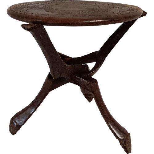 Vintage carved wooden - carved, accent