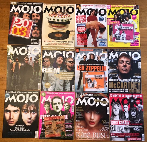2003 mojo magazines and - 2003, cds