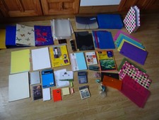 Bundle of Stationery - inc. Folders, Wallets, Box File, Notebooks, Calculators