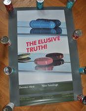 Damien Hirst exhibition poster