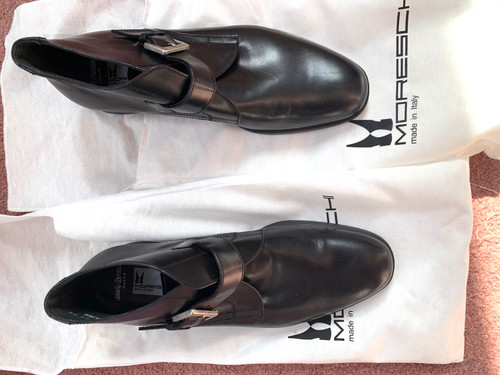 Moreschi men black leather - moreschi,