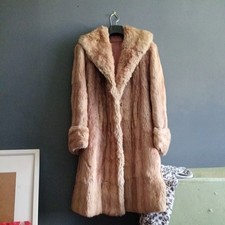 1960s Vintage Mink Fur Coat