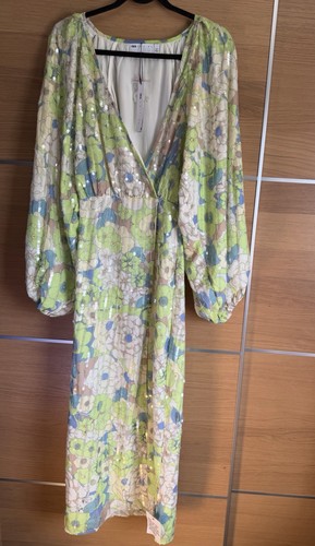 Asos size green floral - asos,