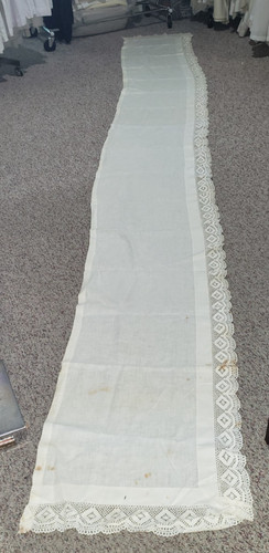 Vintage altar table runner - altar,