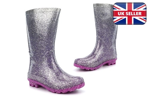 Girls wellies glitter - girls,