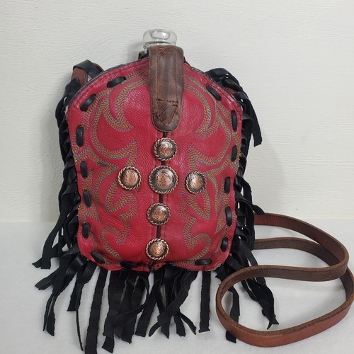 Vtg handmade leather wrapped - vtg,