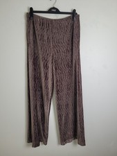 M&S Womens Wide Leg Textured