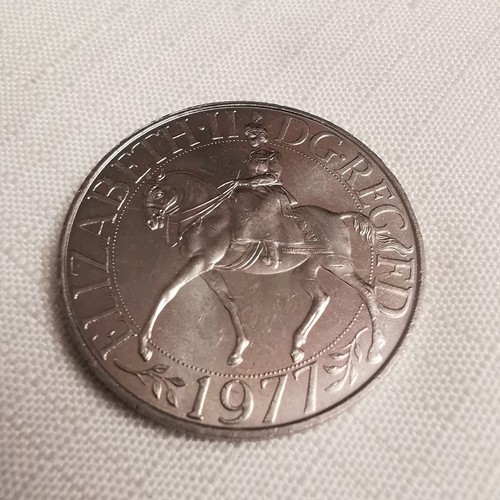 1977 silver jubilee crown coin - jubilee,