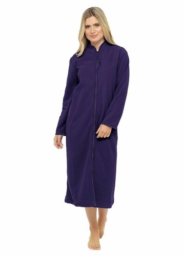 Ladies zip soft fleece - up,