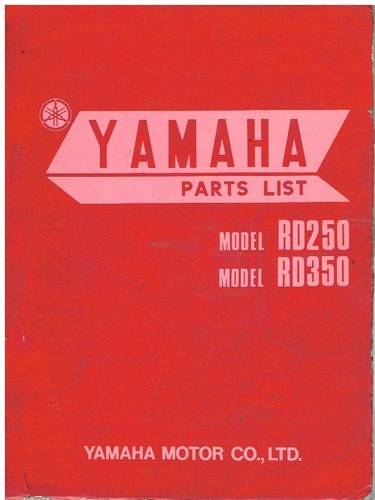 Yamaha rd250 rd350 original - yamaha,
