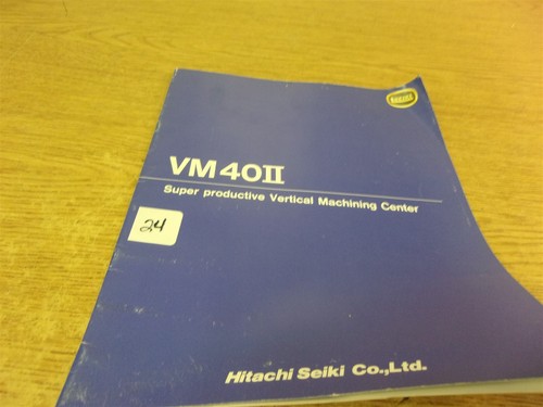 Hitachi seiki vm30ii super - hitachi,