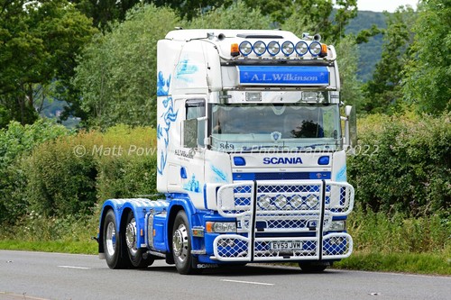 Truck photo 12x8 - truck, scania