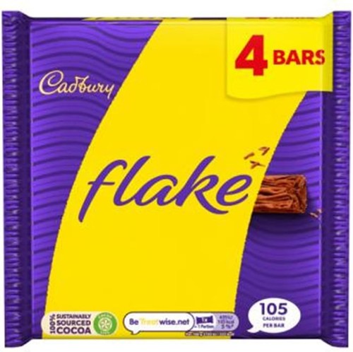 Cadbury flake chocolate - bar, 4