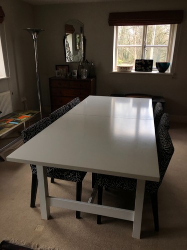 Ikea extending dining table