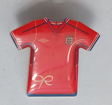 England Away Shirt Enamel Football Lapel Pin Badge.     PB1-129