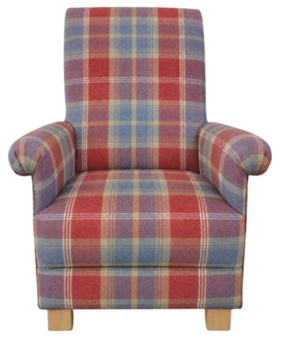 Porter stone balmoral tartan - stone,