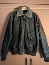 Woodland leather bomber - leather, jacket