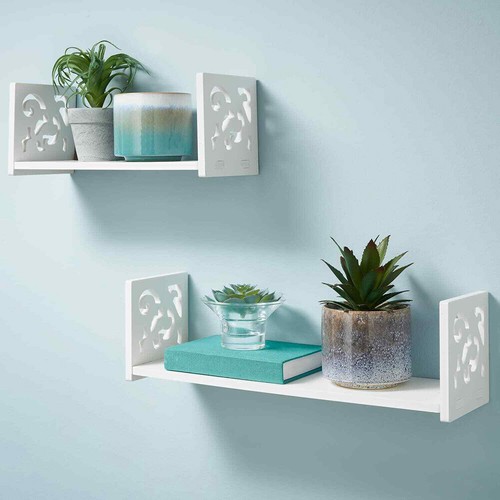Set small wooden - of, wall