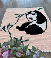 Panda Crochet Blanket Pattern