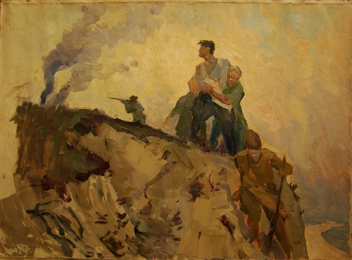 Ukrainian soviet ussr oil - soviet,