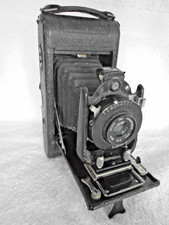 BOX CAMERA BUTCHERS CARBINE LUKOS 111 Antique SHUTTER 7.7 CM f/4.7 ANASTIGMAT
