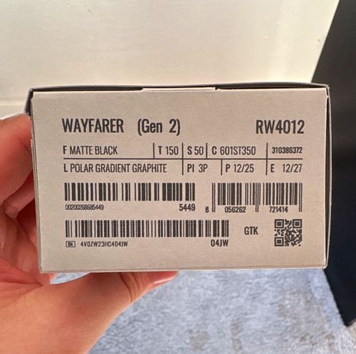 Brand new ray - new, wayfarer