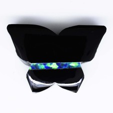 25.45 Cts Natural Fire Opal On Black Onyx Doublet Fancy IGL Certified Gemstone