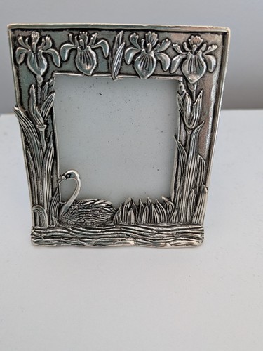 Masj silver scenes swan iris - silver,
