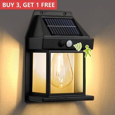 LED Solar Wall Light PIR