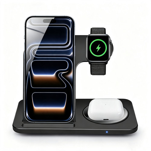 Fast wireless charger 3in1 - fast,