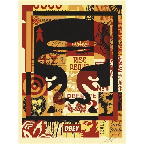 Shepard fairey screen - fairey,