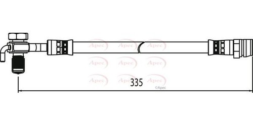 Apec rear right outer brake - rear,