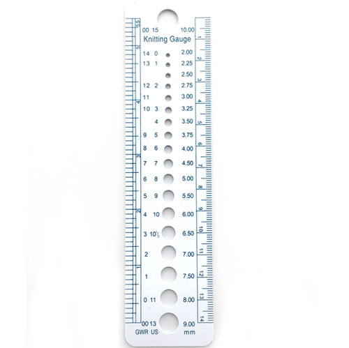 Quality knitting needle gauge - quality,