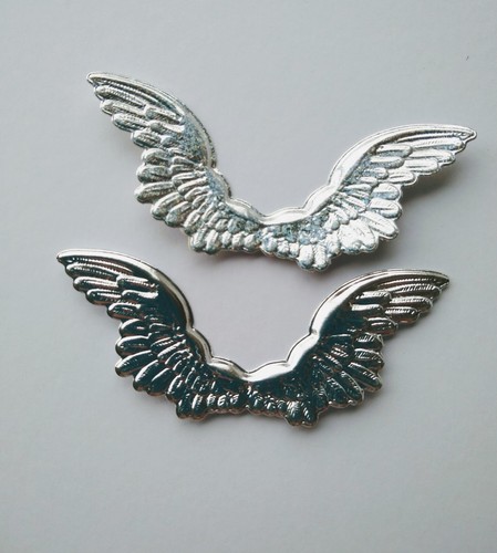 Die cut embossed - embossed, angel