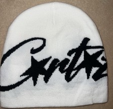 White/Black Corteiz Beanie