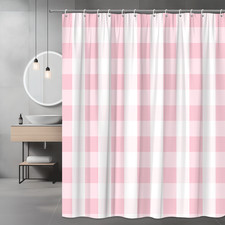 Chic Pink Gingham Shower