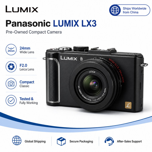 Panasonic lx3 digital 10mp - panasonic,