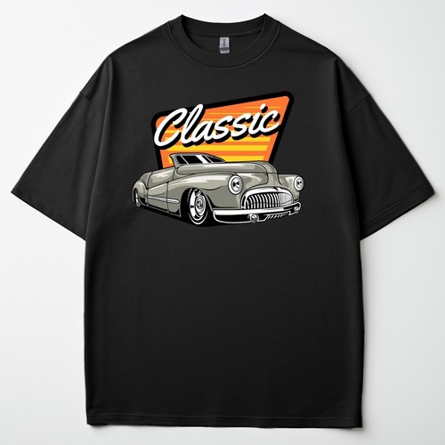 Classic car shirt - classic, 50s