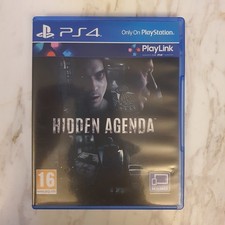 Hidden Agenda | PS4 Game |