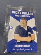 Jocky Wilson Limited Edition Badge