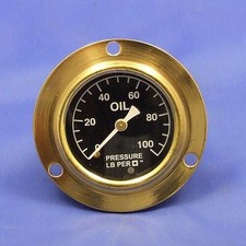 Vintage Car Oil Pressure Gauge