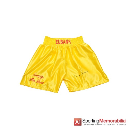 Chris eubank signed boxing - chris,