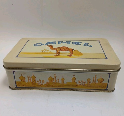 Vintage camel cigarettes tin - camel,