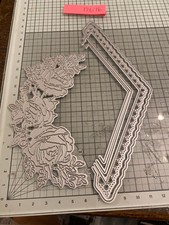 Tattered Lace rose diamond die