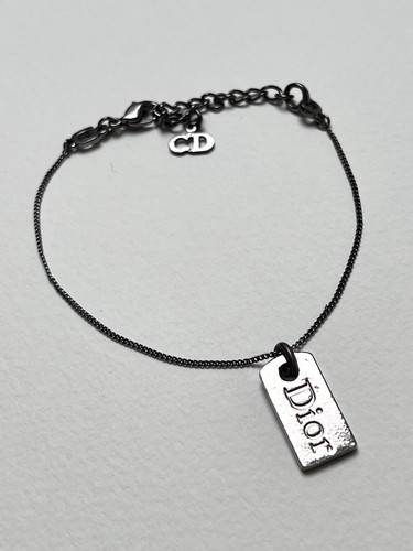 Dior bracelet silver - silver, logo