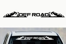 Off Road 4x4 winscreen decal