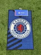 Official Glasgow Rangers FC Crest Bedroom Rug / Mat Size 80cm x 50cm
