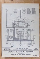 Original LUCAS Jowett 8 H.P