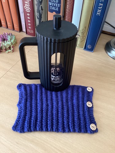Cafetiere cosy for cup - cafetiere,