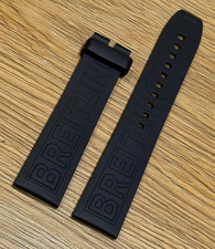 Genuine Original OEM Breitling Diver Pro Black Rubber Strap 22mm 20mm 22/20 152S